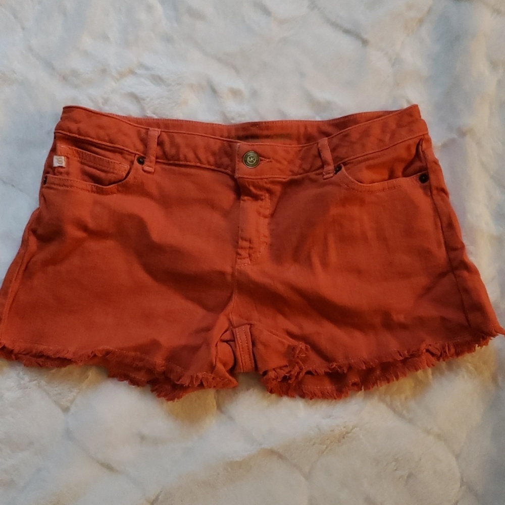 Michael Kors Orange Shorts
